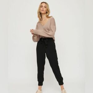 Dynamite tie waste jogger dress pants size xsmall